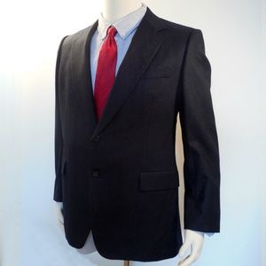 Hickey Freeman Pinstripe Blazer Jacket Coat